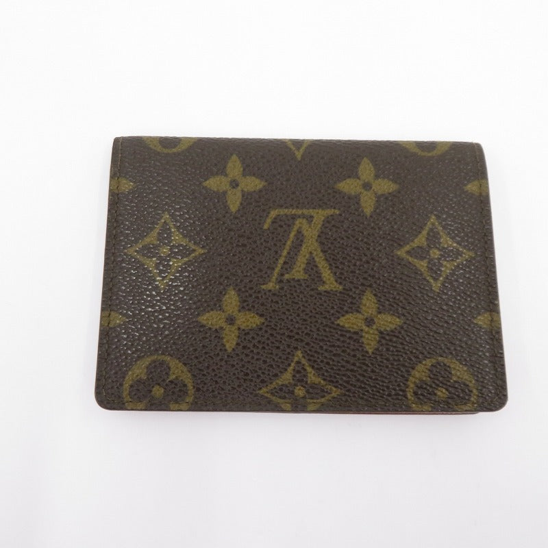 LOUIS VUITTON | ルイ・ヴィトン モノグラム ポルト2カルト ヴェルティカル パスケース M60533 ブラウン【瀬戸大橋店】