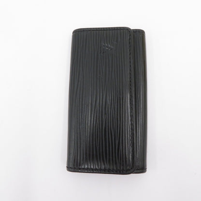 LOUIS VUITTON | ルイ・ヴィトン エピ ミュルティクレ4 キーケース M63822 ブラック【瀬戸大橋店】