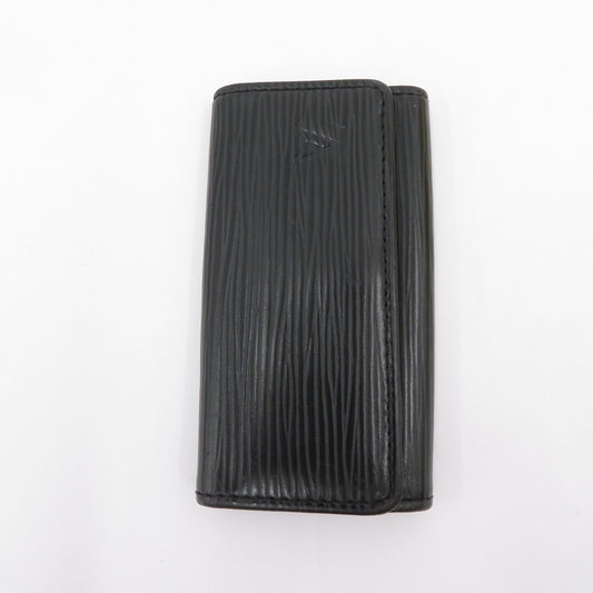LOUIS VUITTON | ルイ・ヴィトン エピ ミュルティクレ4 キーケース M63822 ブラック【瀬戸大橋店】