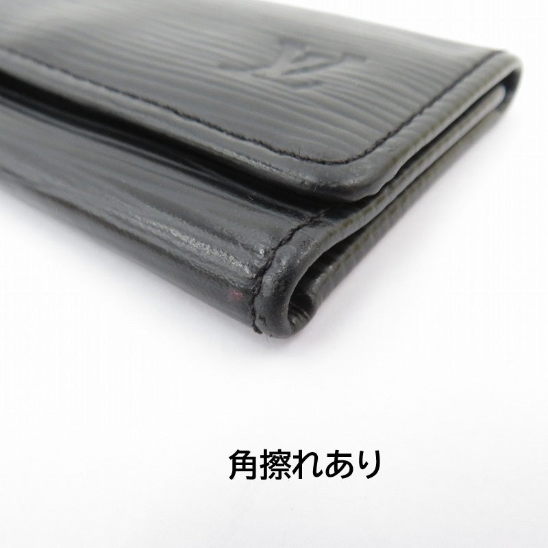 LOUIS VUITTON | ルイ・ヴィトン エピ ミュルティクレ4 キーケース M63822 ブラック【瀬戸大橋店】