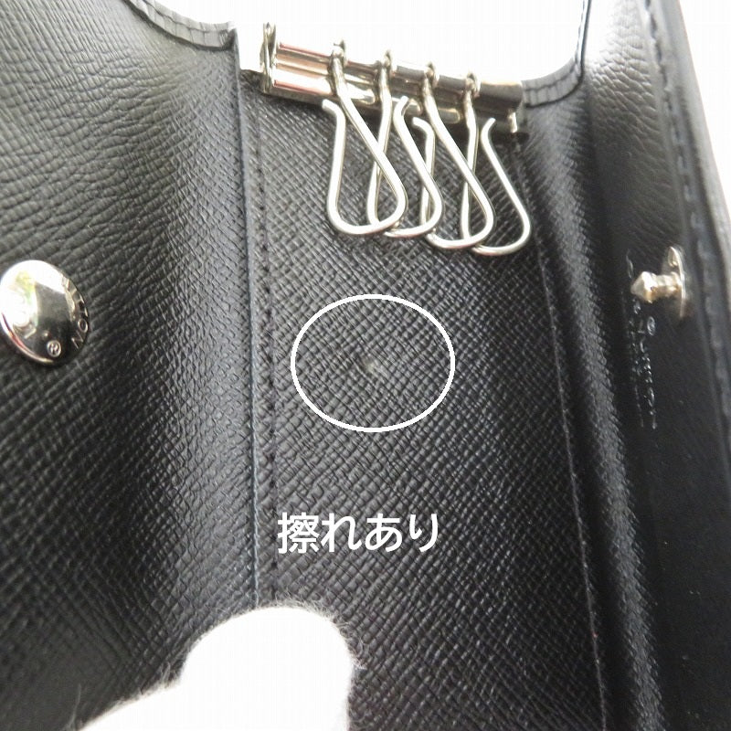 LOUIS VUITTON | ルイ・ヴィトン エピ ミュルティクレ4 キーケース M63822 ブラック【瀬戸大橋店】