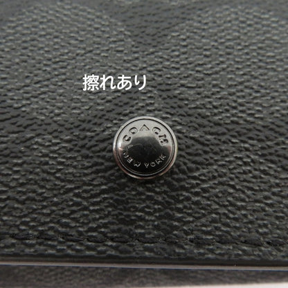 COACH | コーチ シグネチャー キーケース J2481-78675 ブラック【瀬戸大橋店】