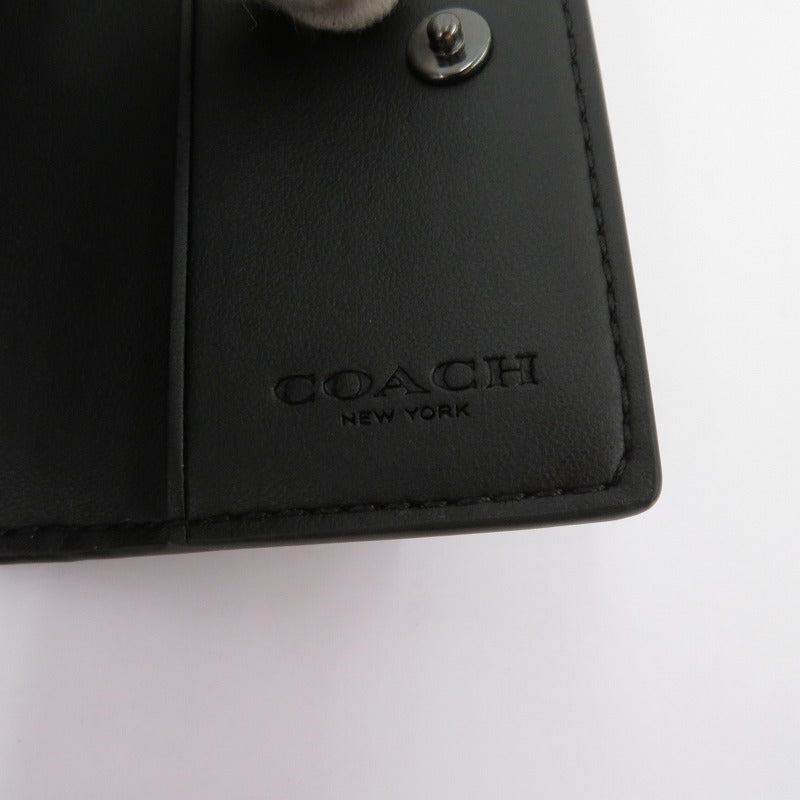 COACH | コーチ シグネチャー キーケース J2481-78675 ブラック【瀬戸大橋店】
