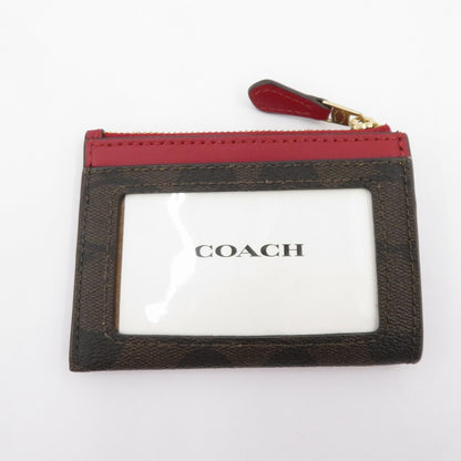 COACH | コーチ シグネチャー ミニ スキニー ID ケース カードケース A2478-88208 ブラウン【瀬戸大橋店】