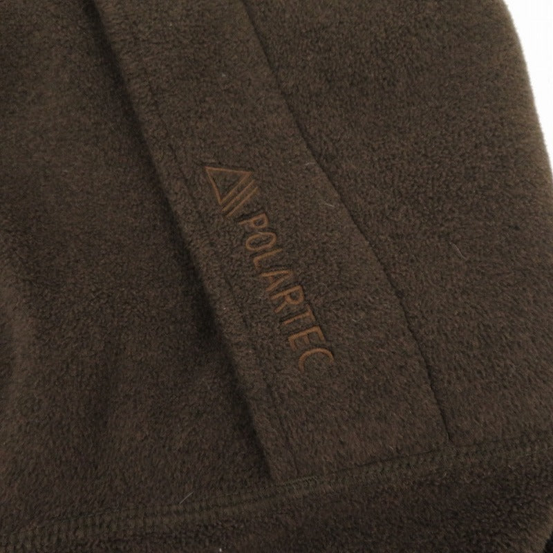 Danton | ダントン POLARTEC FLEECE ZIP VEST ベスト DT-A0363PSF ブラウン サイズ：S【瀬戸大橋店】