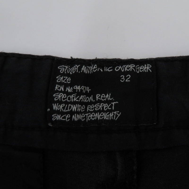 STUSSY | ステューシー パンツ ブラック サイズ：32【瀬戸大橋店】