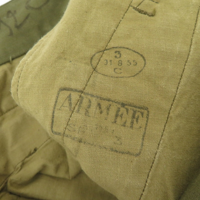 MILITARY衣料 | ミリタリーイリョウ フランス軍/ARMEE M-47 ミリタリーパンツ パンツ カーキ サイズ：不明【瀬戸大橋店】