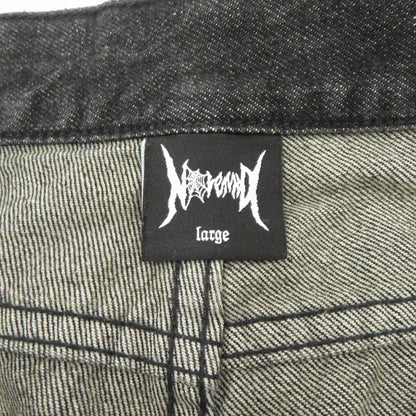 NOREMID デニムパンツ ブラック サイズ：L【瀬戸大橋店】