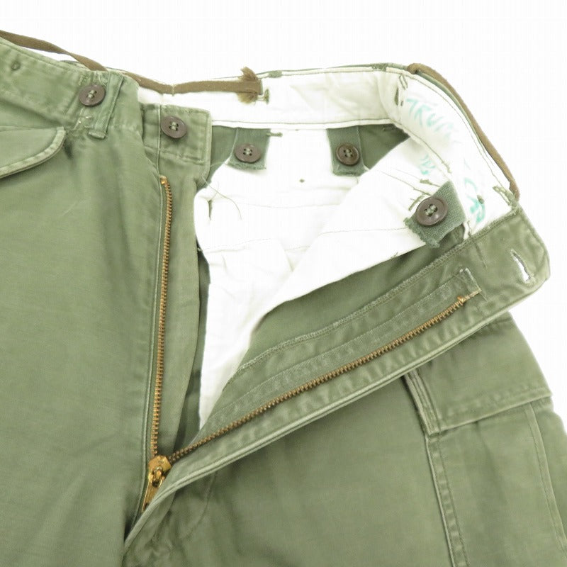 MILITARY衣料 | ミリタリーイリョウ US.ARMY M-51 ミリタリーパンツ パンツ カーキ サイズ：XS【瀬戸大橋店】