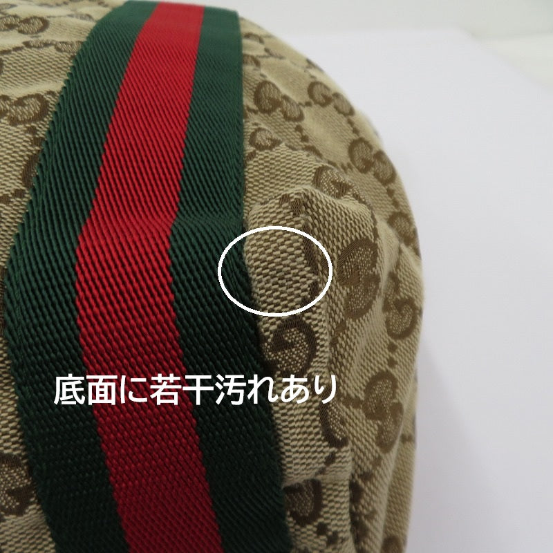 GUCCI | グッチ GGキャンバス シェリーライン トートバッグ 189669･506681 ベージュ【瀬戸大橋店】
