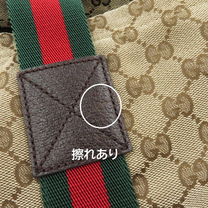 GUCCI | グッチ GGキャンバス シェリーライン トートバッグ 189669･506681 ベージュ【瀬戸大橋店】