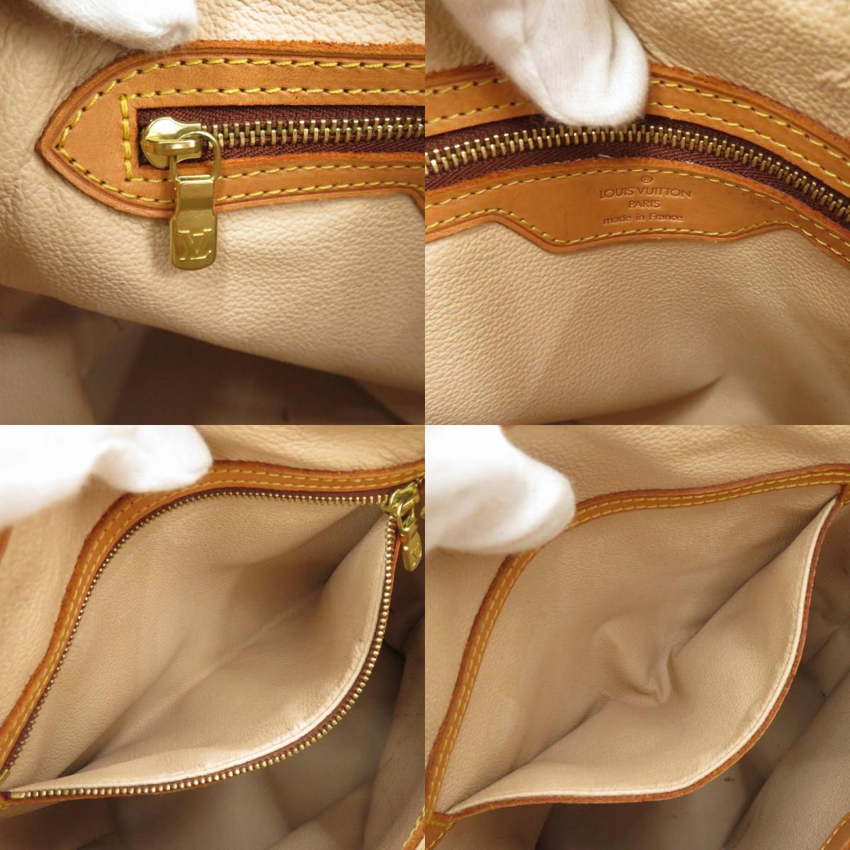 LOUIS VUITTON | ルイ・ヴィトン モノグラム バケット PM ポーチ付き ハンドバッグ M42238 ブラウン【瀬戸大橋店】