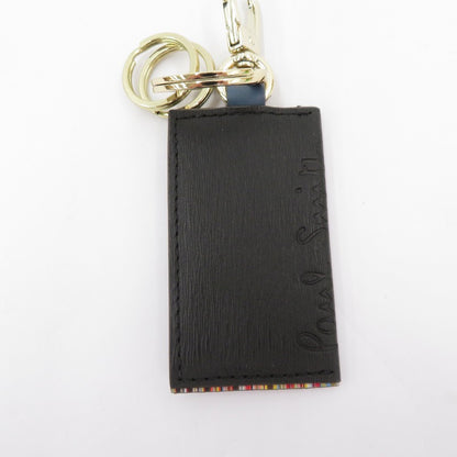 Paul Smith | ポール・スミス クロップドロゴ キーリング キーリング P046 ブラック【瀬戸大橋店】