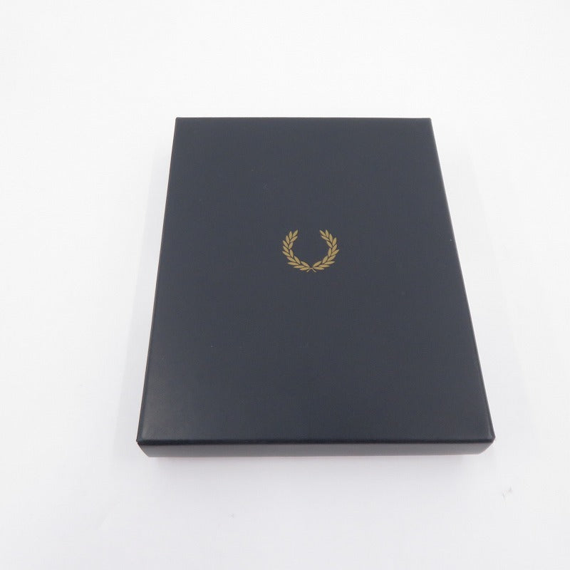 FRED PERRY | フレッドペリー Box Leather Cardholder カードケース L8296 ブラック【瀬戸大橋店】