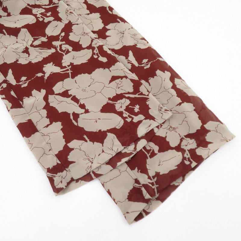 TODAYFUL | トゥデイフル Flower Georgette Combinaison ツナギ 11910339 ブラウン サイズ：36【瀬戸大橋店】