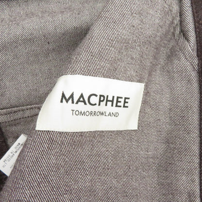 MACPHEE | マカフィー ハードツイストデニム ショートジャケット デニム ブラウン サイズ：36【瀬戸大橋店】
