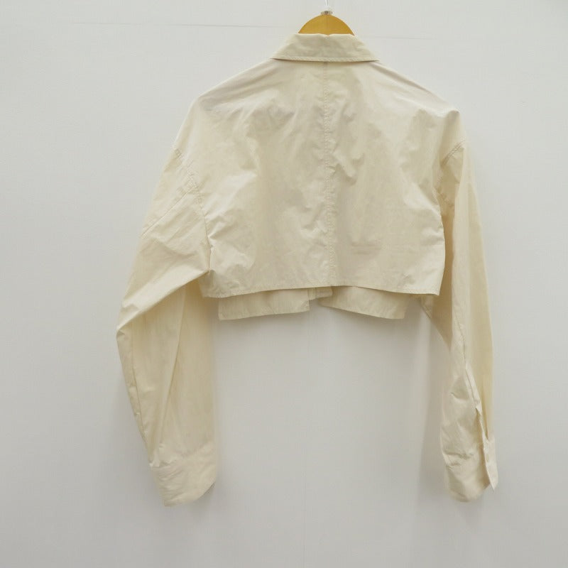 TODAYFUL | トゥデイフル Pocket Short Shirts 23FW 長袖シャツ 12320418 ベージュ サイズ：FreeSize【瀬戸大橋店】