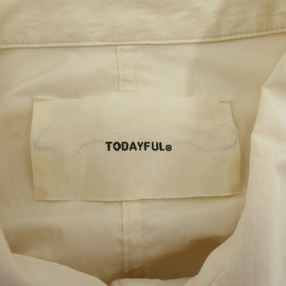 TODAYFUL | トゥデイフル Pocket Short Shirts 23FW 長袖シャツ 12320418 ベージュ サイズ：FreeSize【瀬戸大橋店】