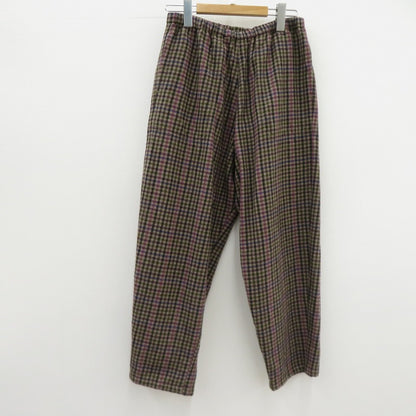 Danton | ダントン リファインウールイージーパンツ チェック柄 パンツ JD-2540 WRF マルチカラー サイズ：36【瀬戸大橋店】