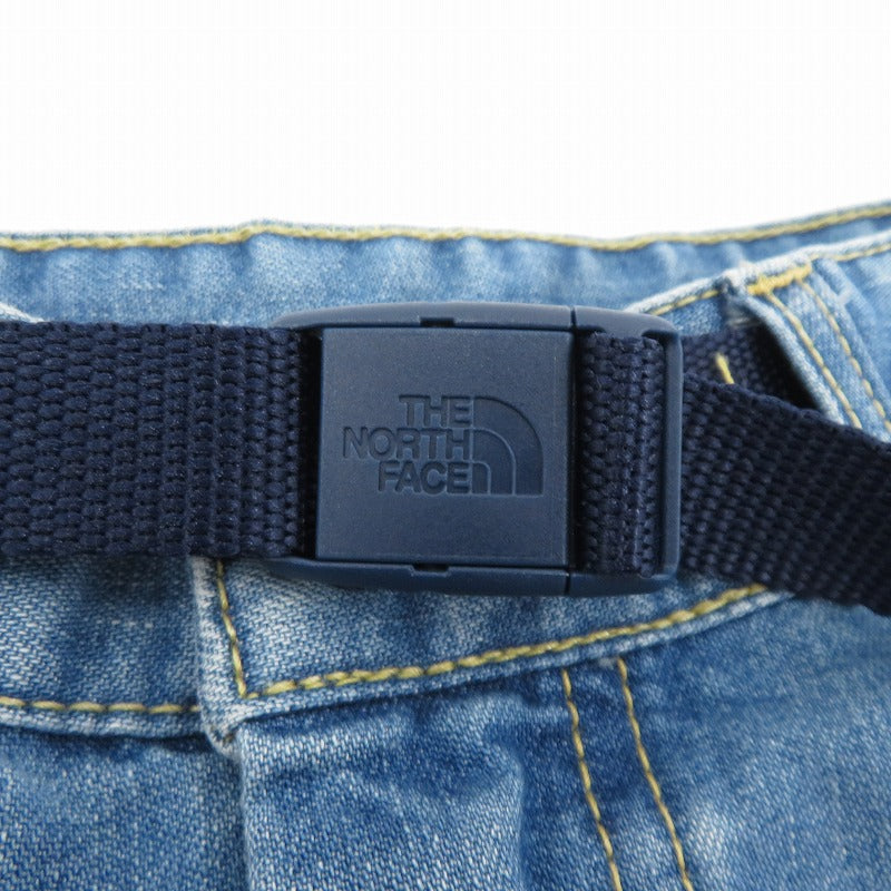 THE NORTH FACE PURPLE LABEL | ザノースフェイスパープルレーベル デニムスカート ロングスカート NTW5956N サイズ：WS ライトブルー【瀬戸大橋店】