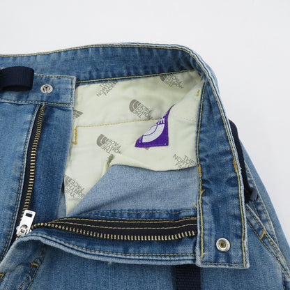 THE NORTH FACE PURPLE LABEL | ザノースフェイスパープルレーベル デニムスカート ロングスカート NTW5956N サイズ：WS ライトブルー【瀬戸大橋店】