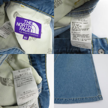 THE NORTH FACE PURPLE LABEL | ザノースフェイスパープルレーベル デニムスカート ロングスカート NTW5956N サイズ：WS ライトブルー【瀬戸大橋店】