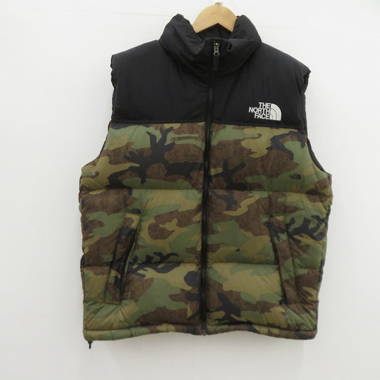 THE NORTH FACE | ザ・ノースフェイス Novelty Nuptse Vest カモ ダウンベスト ND92233 マルチカラー サイズ：XL【瀬戸大橋店】