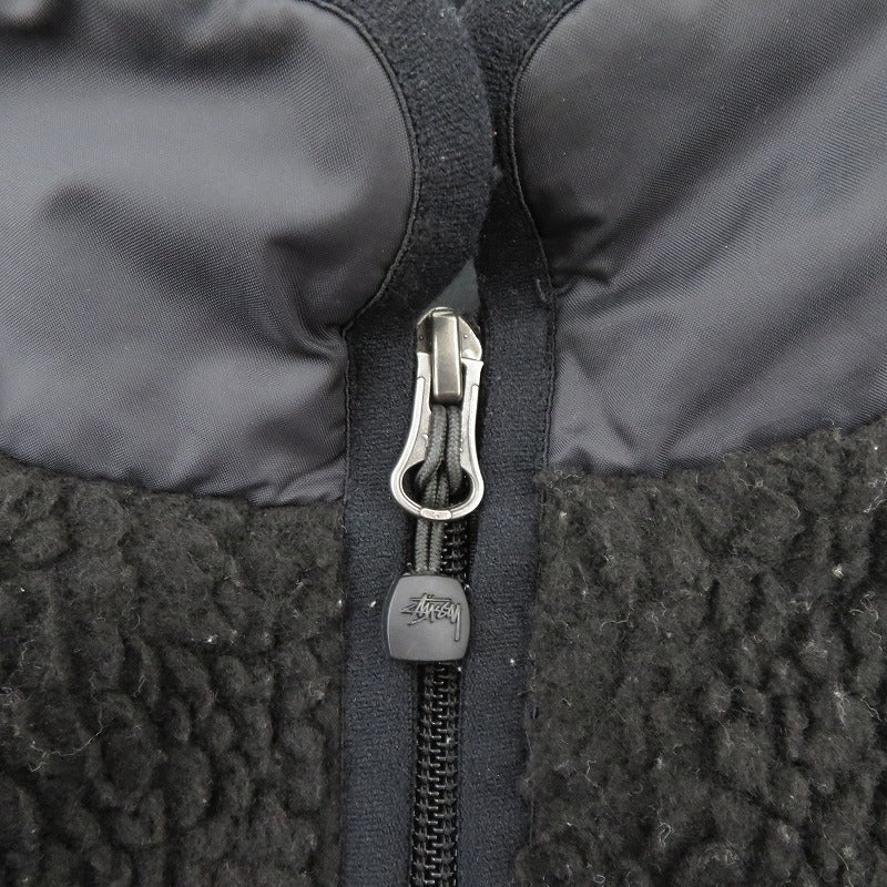 STUSSY | ステューシー GORE WINDSTOPPER ボアジャケット その他アウター ブラック サイズ：M【瀬戸大橋店】