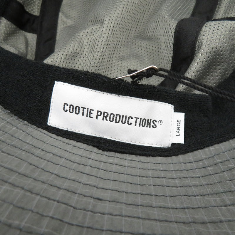 COOTIE | クーティー Nylon Ripstop Bucket Hat ハット CTE-25S552 グレー サイズ：L【瀬戸大橋店】