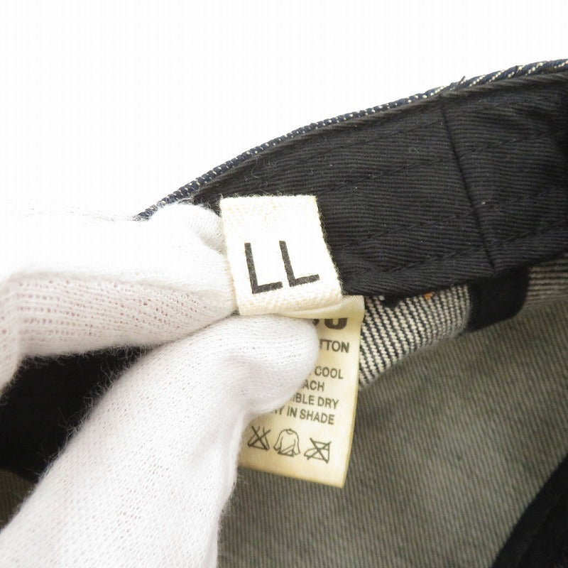 EVISU | エヴィス デニムカモフラハンチング ハンチング サイズ：LL インディゴ【瀬戸大橋店】
