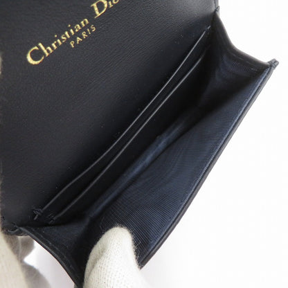 Christian Dior | クリスチャンディオール オブリークジャガード サドル ブルーム カードケース カードケース S5611CTZQ_M928 ネイビー系【瀬戸大橋店】