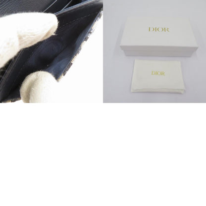 Christian Dior | クリスチャンディオール オブリークジャガード サドル ブルーム カードケース カードケース S5611CTZQ_M928 ネイビー系【瀬戸大橋店】