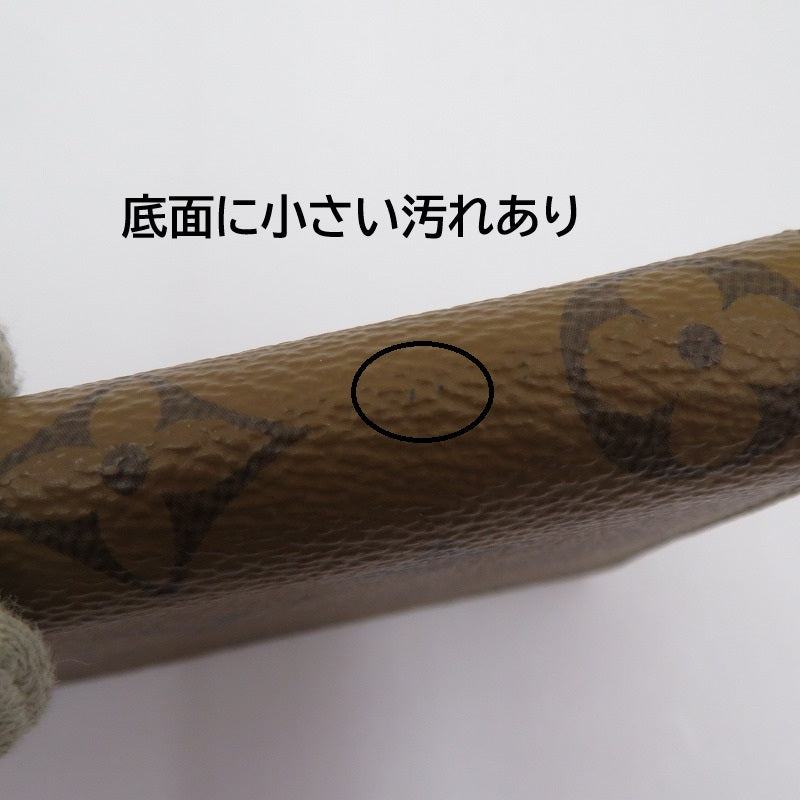 LOUIS VUITTON | ルイ・ヴィトン モノグラム リバース ポルトフォイユ･クレマンス 長財布 M82336 ブラウン【瀬戸大橋店】