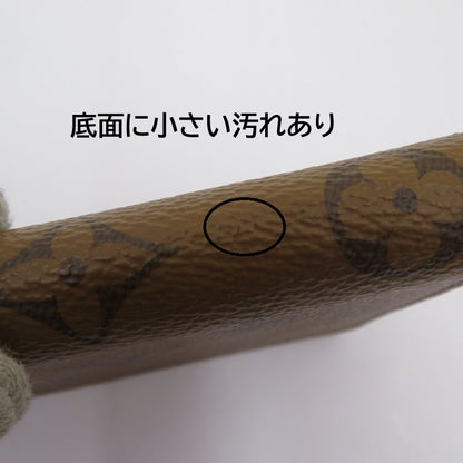 LOUIS VUITTON | ルイ・ヴィトン モノグラム リバース ポルトフォイユ･クレマンス 長財布 M82336 ブラウン【瀬戸大橋店】