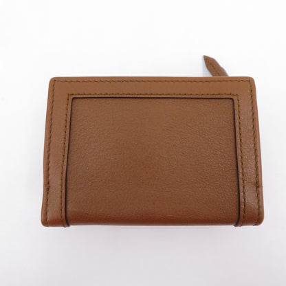 GUCCI | グッチ GGマーモント ダイアナ バンブー コンパクトウォレット 三つ折り財布 658633・2149 ブラウン【瀬戸大橋店】