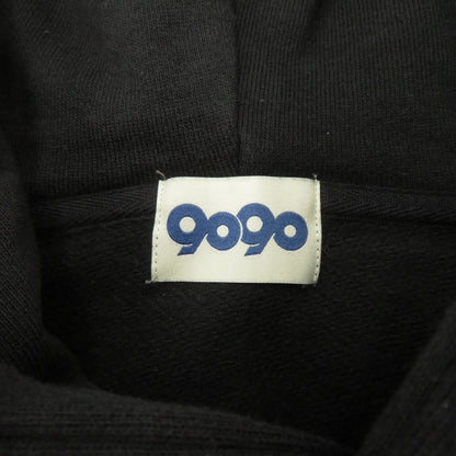 9090 | ナインティナインティ 90 Logo Original Hoodie パーカー NN2166 ブラック サイズ：L【瀬戸大橋店】
