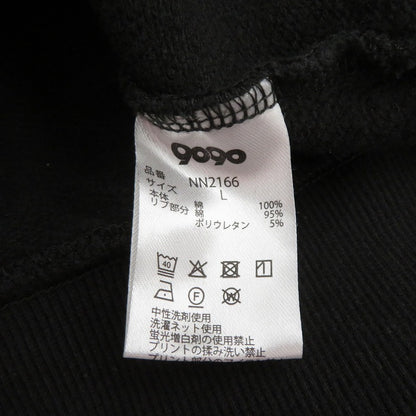 9090 | ナインティナインティ 90 Logo Original Hoodie パーカー NN2166 ブラック サイズ：L【瀬戸大橋店】