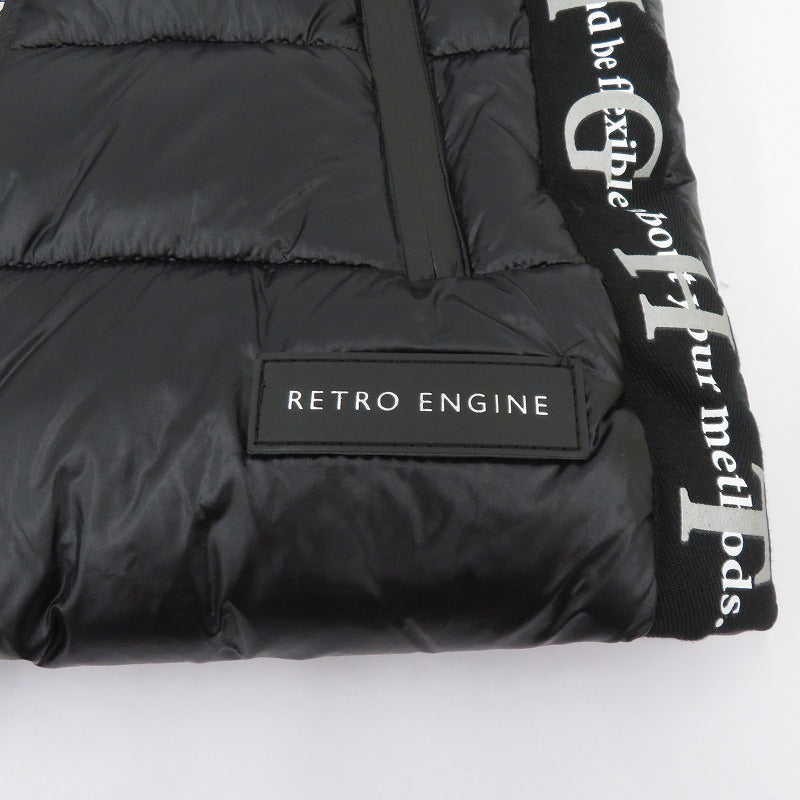 Retro Engine | レトロエンジン 中綿ベスト 220401230250004 ブラック サイズ：M【瀬戸大橋店】