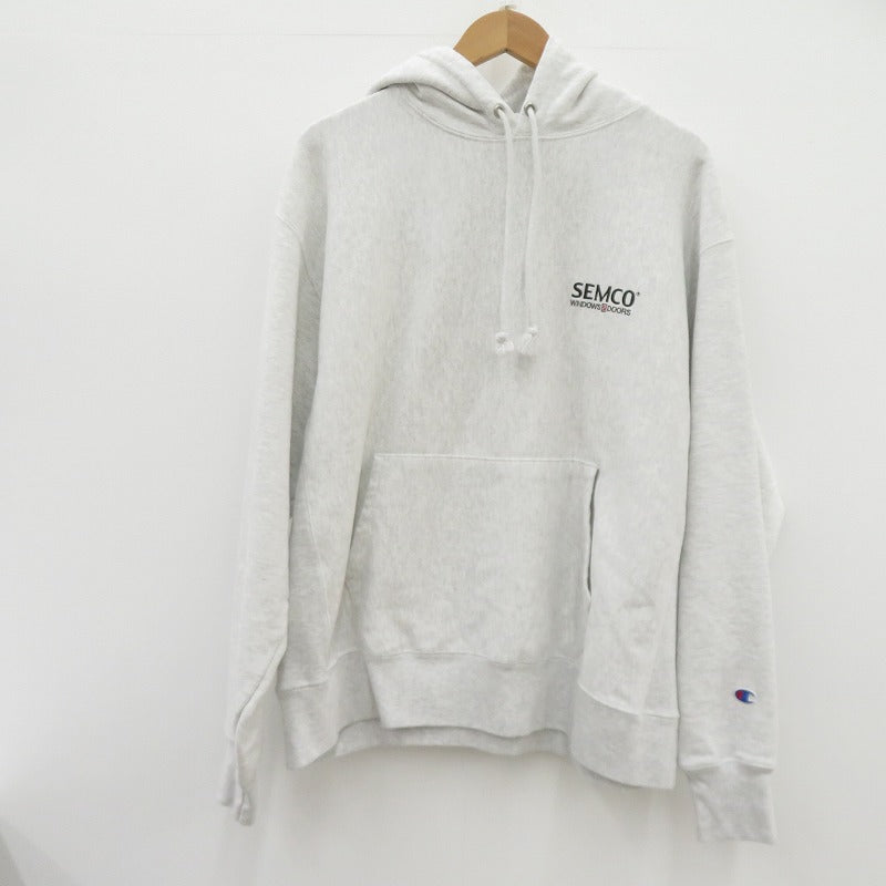 Champion | チャンピオン REVERSE WEAVE 00S SEMCO パーカー グレー サイズ：XL【瀬戸大橋店】