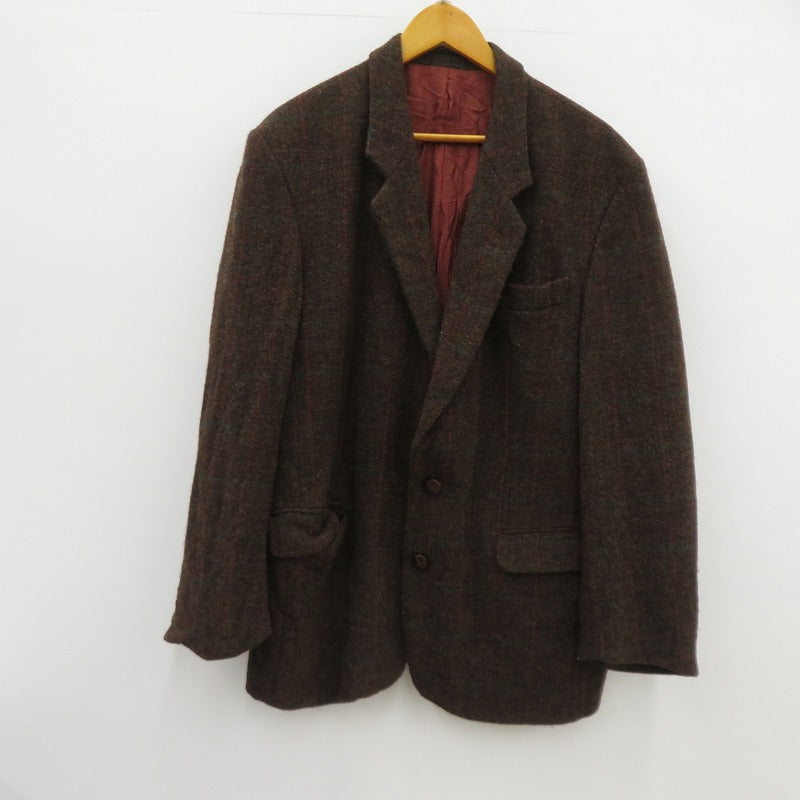 HARRIS TWEED | ハリスツイード MANOR HOUSEI テーラードジャケット ブラウン サイズ：不明【瀬戸大橋店】