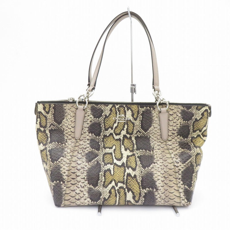 COACH | コーチ パイソン型押し トートバッグ C1632-F38305 マルチカラー【瀬戸大橋店】
