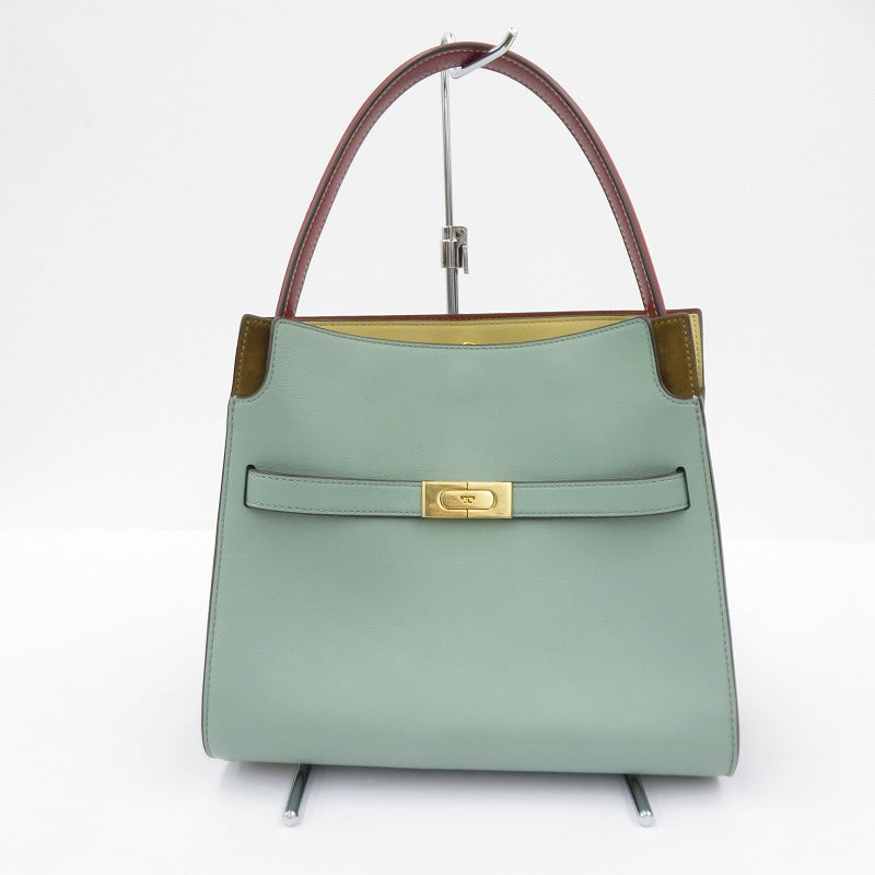 Tory Burch | トリーバーチ リー ラジウィル スモール ダブルバッグ 2way その他バッグ 61302 ライトグリーン【瀬戸大橋店】