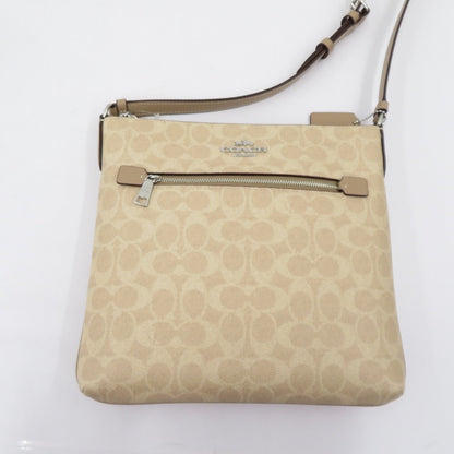 COACH | コーチ シグネチャー ローワン ファイル バッグ ショルダーバッグ G2508-CCQ27 ベージュ【瀬戸大橋店】