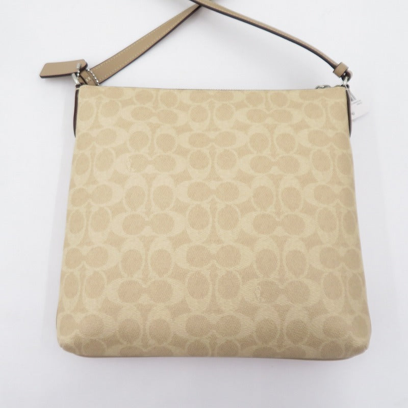 COACH | コーチ シグネチャー ローワン ファイル バッグ ショルダーバッグ G2508-CCQ27 ベージュ【瀬戸大橋店】