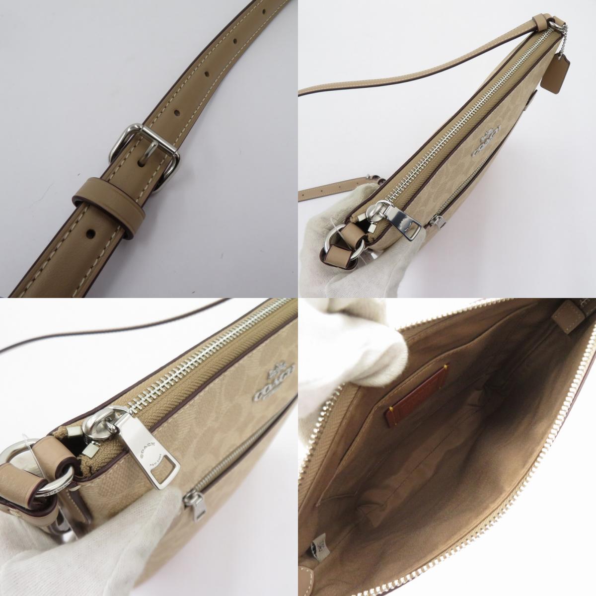 COACH | コーチ シグネチャー ローワン ファイル バッグ ショルダーバッグ G2508-CCQ27 ベージュ【瀬戸大橋店】