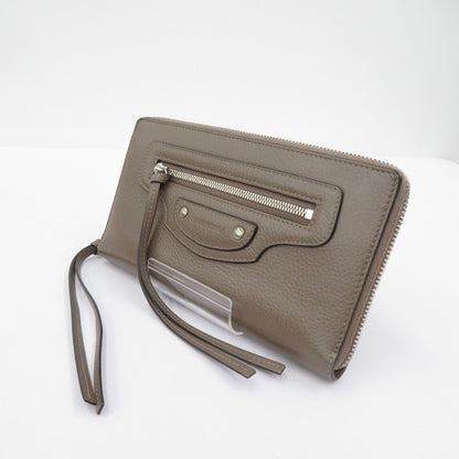 BALENCIAGA | バレンシアガ ネオ クラシック 長財布 640115・1212・S・203437 ブラウン【瀬戸大橋店】