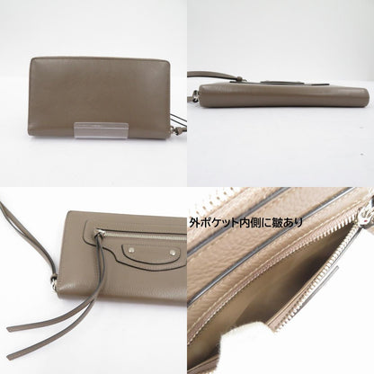 BALENCIAGA | バレンシアガ ネオ クラシック 長財布 640115・1212・S・203437 ブラウン【瀬戸大橋店】