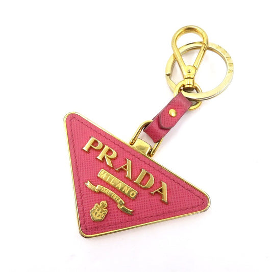 PRADA | プラダ サフィアーノレザー キーホルダー 1PP128 ピンク【瀬戸大橋店】