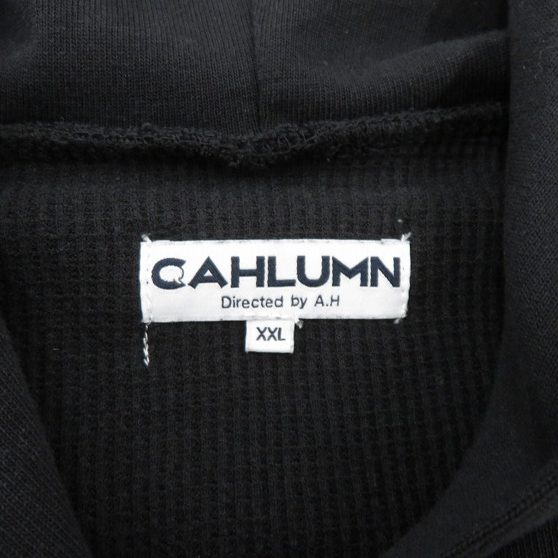 CAHLUMN パーカー ブラック サイズ：XXL【瀬戸大橋店】
