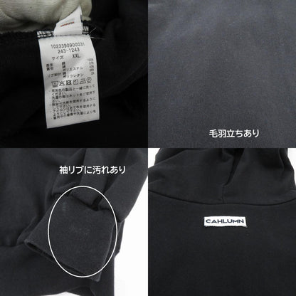 CAHLUMN パーカー ブラック サイズ：XXL【瀬戸大橋店】